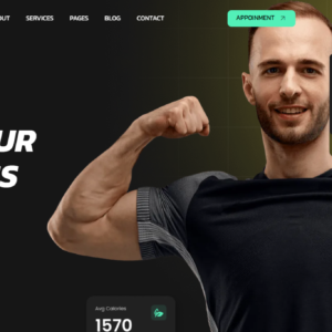 Fitness & Personal Trainer Elementor Template Kit